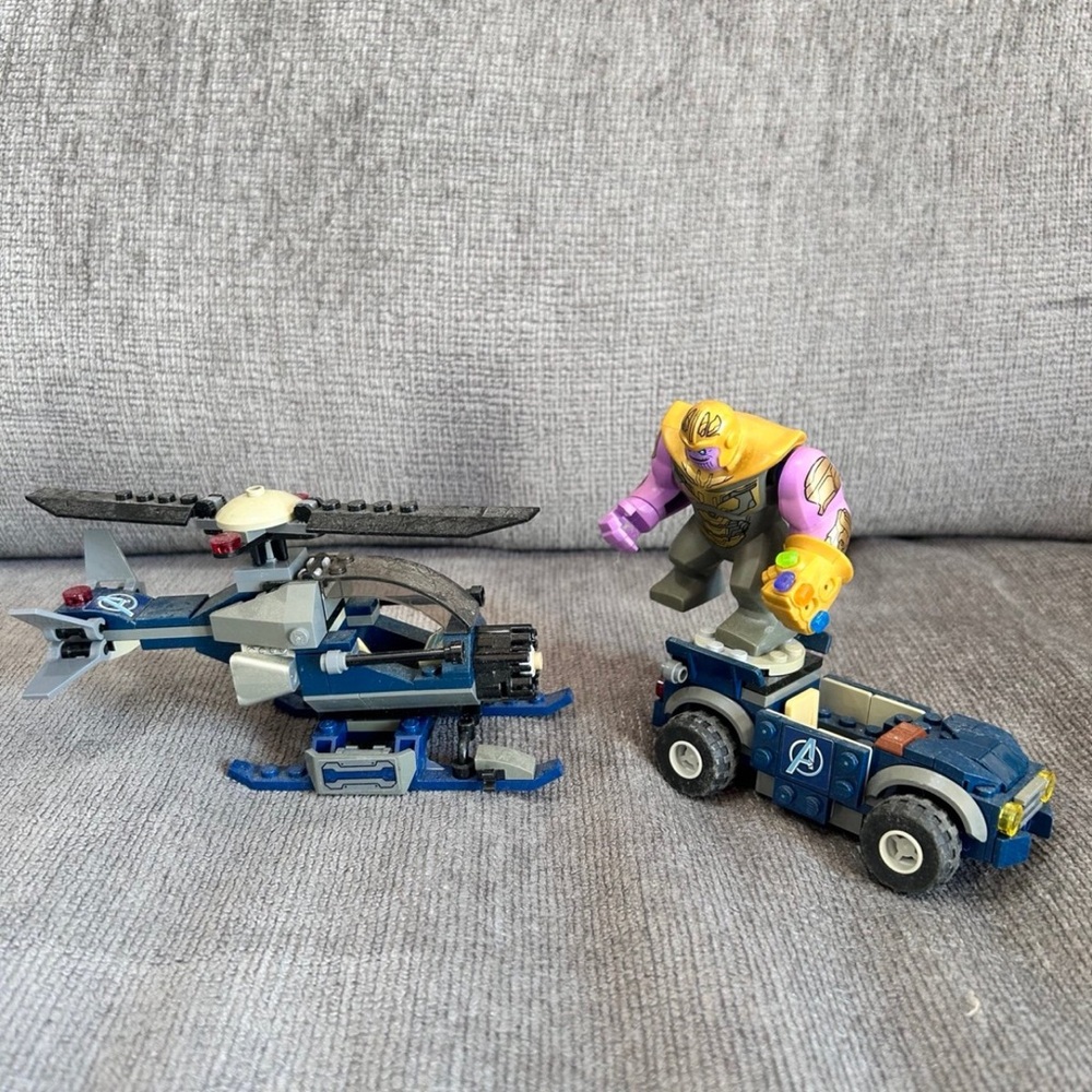 Lego super heroes avengers compound battle 76131 incomplete